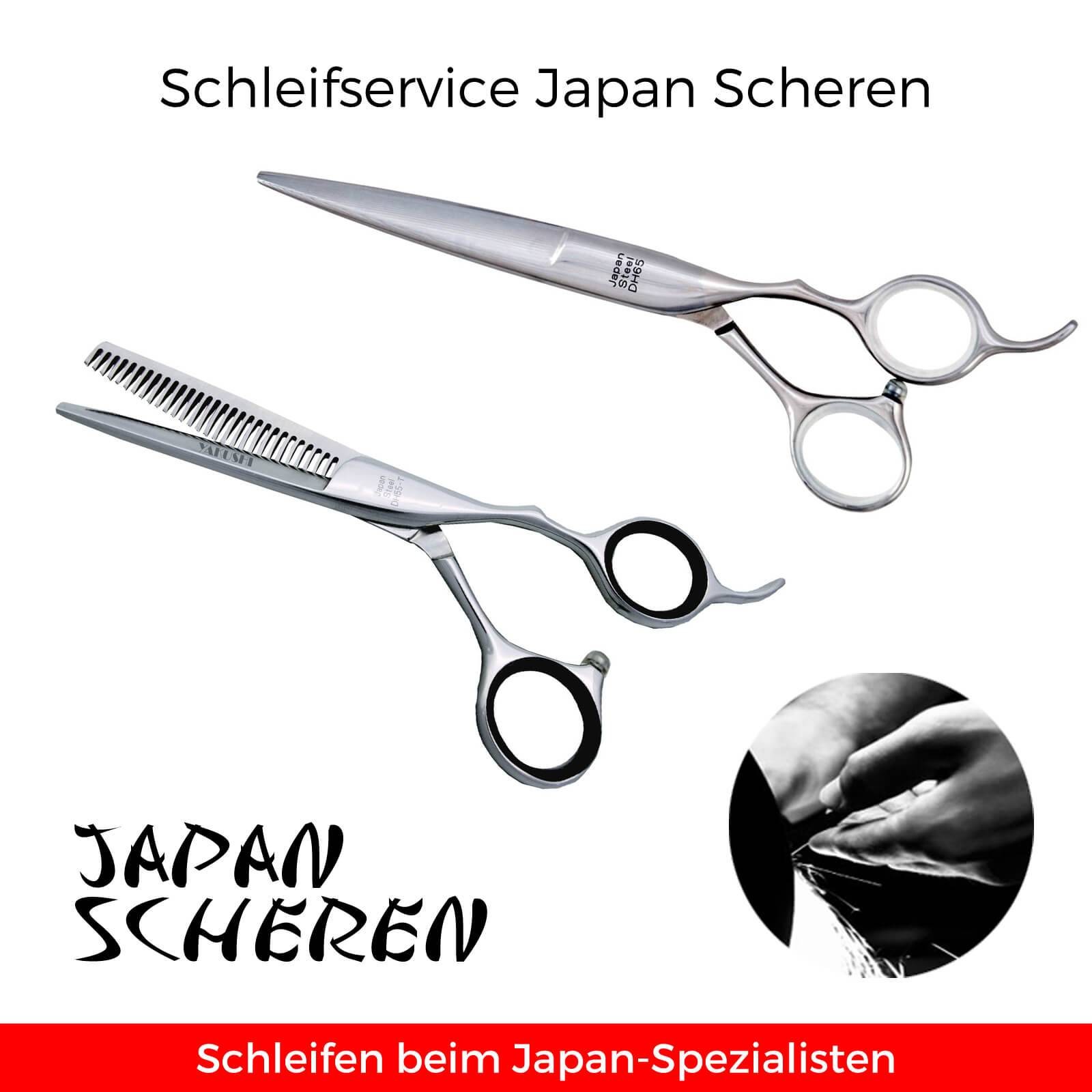 Schleifservice Japan- und Spezialscheren | Friseurscheren und Co
